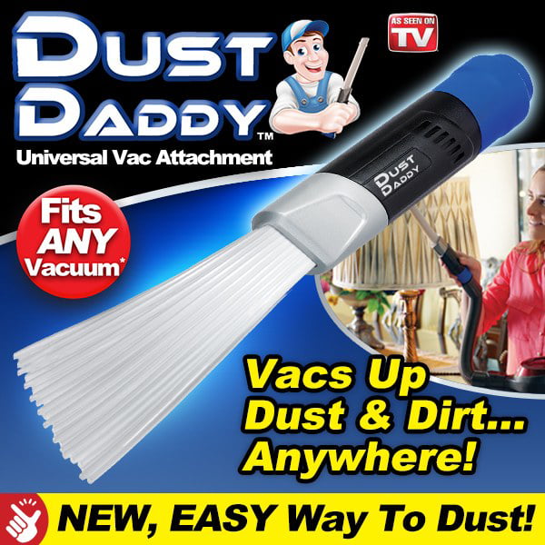 Ontel Dust DaddyUniversal Vacuum Cleaner AttachmentDust and Dirt Remover